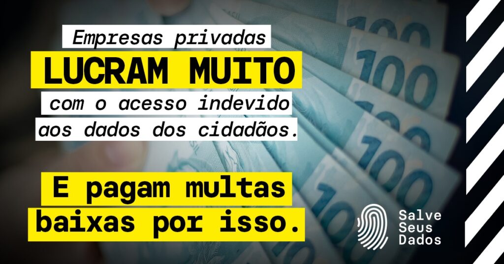 multas baratas uso indevido de dados